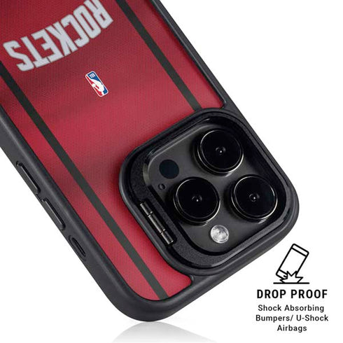 NBA Houston Rockets Jersey iPhone 13 Pro Kickstand Case